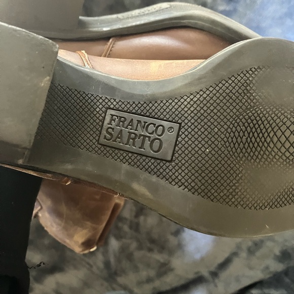 Franco Sarto Tan Leather Footwear - Picture 8 of 9